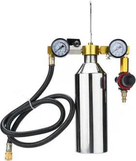 Rc-0345 8milelake Auto Fuel Injector Cleaner Tool Kit Tester Pressure 0-220psi