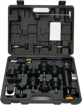 Sz6562-a 8milelake 18pcs Radiator Pump Pressure Leak Tester Detector Coolant System Test Tool