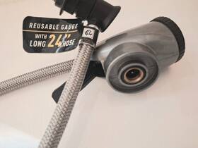 A/c Pro Acp001 A/c Reusable Hose And Gauge For Car Air Conditioner Ca R-134a Selfsealing