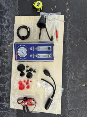 Sd4050 A/c Pro Eldy Automotive Smoke Leak Detector Diagnostic Tool New Kit