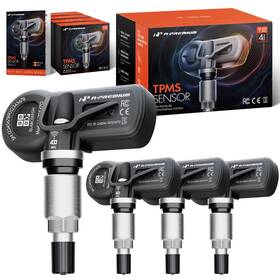 A-premium Aptpms222 A-premium 4pcs Pre-programmed Tpms Sensor Tire Pressure Monitoring Black