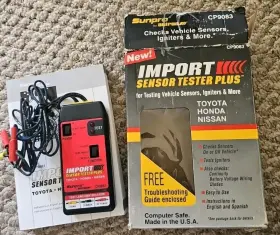 Cp9083 Actron Sunpro Import Sensor Tester Plus For Toyota Honda Nissan 1983-1995
