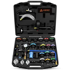 Ad00101bk Adafirst Automotive Radiator Pressure Tester And Coolant Vacuum Refill Tool Kit Cooling