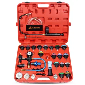 Ad00104rd Adafirst 33pcs Radiator Coolant Pressure Tester And Vacuum Refill Tool Kit Automotive