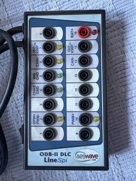 Aes #08-200 Wave Obd-ii Dlc Line Spi #aes 08-200