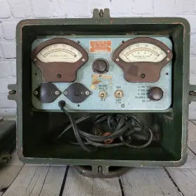 Ga11377 All-sun Vintage Dwell Tach Tester With Case Untested
