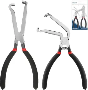 Ac-389 Altitudecraft Electrical Disconnect Pliers 2-piece Set Includes Straight And 60 Degree