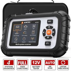 Ancel Ad720 Obd2 Scanner Car Abs Srs Engine Diagnostic Tool 12v Battery Tester