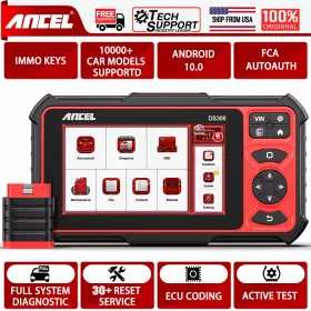 Ancel-ds300 Ancel Ds300 Automotivo Obd2 Scanner Car Diagnostic Tool Bi-directional Test