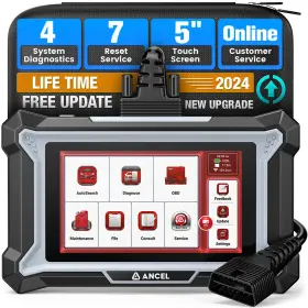 Obd2 Ancel Ds100 Car Scanner Code Reader Abs Sas Epb Reset Battery Matching Diagnostic Tool
