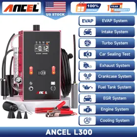 L300 Ancel Digital Display Evap Smoke Machine Test Pipe Leak Detector Diagnostic