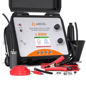L8000 Ancel Smoke Machine Evap And Turbo Diagnostic Leak Tester Adjustable Pressure Run Time