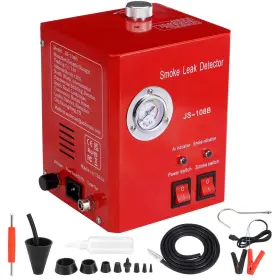 Zzw5943476 Andeman Automotive Smoke Leak Detector Vertical Vacuum Tester With Pressure Gauge
