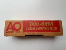 Ao Duo-chek 7181 Duo-chek Coolant And Battery Tester Tested Works As Shown