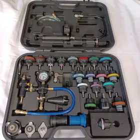 15044 Ares - 32-piece Cooling System Leakage Tester And Vacuum Refill Kit