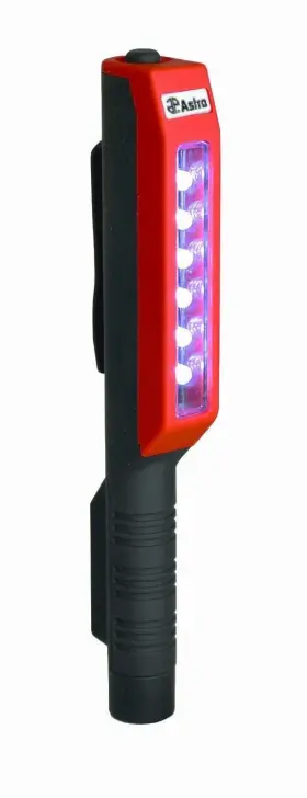 63071 Astro Pneumatic Pocket Inspection Light With 6 White-leds And 1 Uv-led