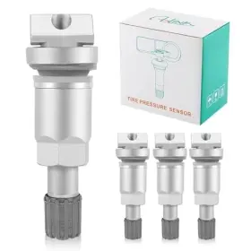 Autpb-277 Aulink 4pcs Tire Pressure Sensor Valve Stem Tpms Repair Kit Compatible With Bmw