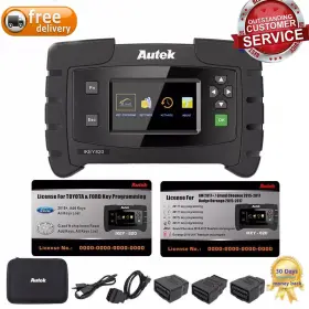 T-ninja1000 Autek Used Au Ike820 Car Remote Key Fob Programmer Obd2 Programming Tool For Locksmith