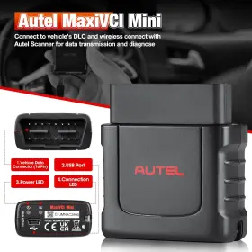 Mk808tsmk808bt Autel 712217364393 Maxivci Mini Vci Wireless Diagnostic Tool For Mk808bt