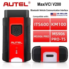Km100 Autel 712217364409 Maxivci V200 Obd Connector Car Communication Interface For Mk906 Pro