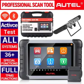 Mk808z-ts Autel S2n02643 Maxicom Tpms Relearn Tool Car Diagnostic Scanner K/ey Coding