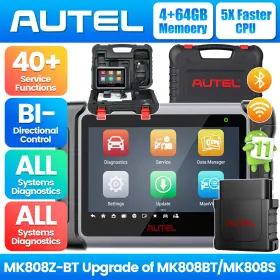 Mk808z-bt Autel Sp432 Maxicom Car Diagnostic Scan Tool Full System Bi-directional