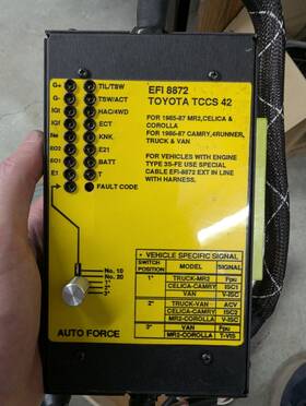 Autoforce 8872 Efi Toyota Tccs 42 Pin