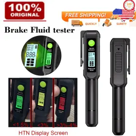 Autokcan 763250866603 Automotive Brake Fluid Moisture Tester - High Precision Digital Display Alarm