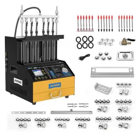 Autool Ct500 Gdi Fuel Injector Tester Cleaner Car Ultrasonic Cleaning Machine Us
