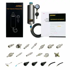 Fhe764 Autool Non-dismantle Petrol Car Fuel Injector Cleaner System Efi Throttle