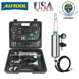 Mot165-5 Autool Car Fuel Injector Cleaning Tool Kit Non-dismantle Petrol Throttle Nozzle Tester