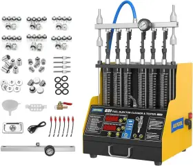 Xiji400 Autool Ct400 Gdi Fsi Efi Car Fuel Injector Cleaner Tester Ultrasonic Cleaning Machine
