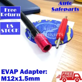Ejtm12 Autosafeparts Us Stock Evap Smoke Machine Service Port Adapter Connector M12x1.5mm Valve Tool