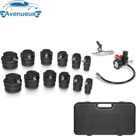 Ave00815 Avenueue Turbo Air System Leakage Test Kit With Smoke Adapter 6 Pairs Of Stepped Adapters