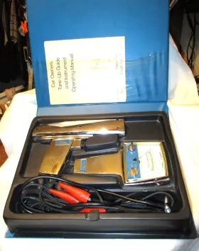 4-4419 Balkamp Kar Check Vintage Timing Light/dwell-tach Kit Like New