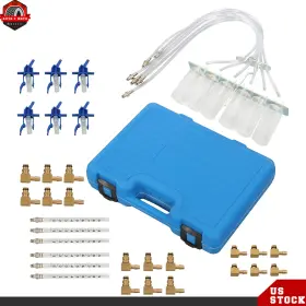 Ber546210 Berliii Diesel Flow Injector Tester Common Rail Leak Off Meter 6 Cylinder Adapter Kit