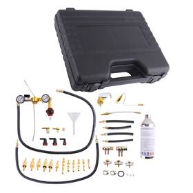Bfo 4otia7 Fuel System Cleaning Kit For Petrol Cars Trucks 0-220psi Pressure Tester