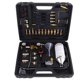 Bfo 5pb7kj Auto Fuel Injector Cleaning Tool Set For Petrol Cars With Case And Adapters
