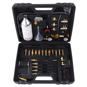 9f4jz3 Bfo Auto Fuel Injector Service Tool For Gas Cars With Complete Adapter Set 0-220psi
