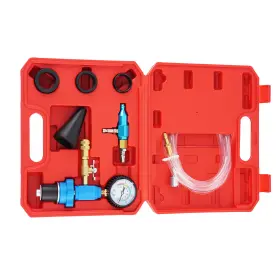 Dl2g0f Bfo Auto Cooling System Vacuum Radiator Refill Purge Adapters Tool Kit Car Truck