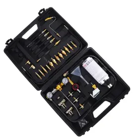 La2rq7 Bfo Auto Fuel Injector Service Tool For Gas Cars With Complete Adapter Set 0-220psi