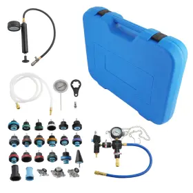 W5nh6r Bfo 28 Pcs Radiator Pressure Tester Vacuum-type Cooling System Refill Kit New