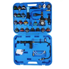 Xaoys3 Bfo Radiator Pressure Tester Kit 0-35 Psi Cooling System Test Tool Set With 21 Caps