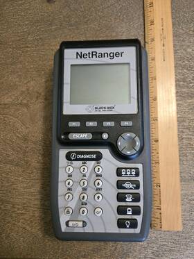 Black Box Ts850a-r2 Ts850a Netranger Ethernet Network Diagnostic Tool See All Pics Desc