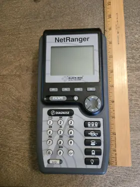 Ts850a-r2 Black Box Ts850a Netranger Ethernet Network Diagnostic Tool See All Pics Desc