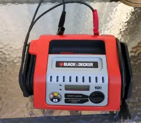 Bcs108 Black Decker And 10 Amp Car/mower 12 Volt Battery Charger Alternator Tester Works
