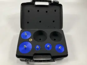 Eeld600hd-1-u Blue Point Used - Eeld600hd-1 6 Pc Turbo Adapter Kit For Portable Smoke Machine