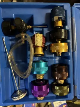Svt-500 Blue Point Cooling System Adapter Kit Act-500 With Valve And Thermostat