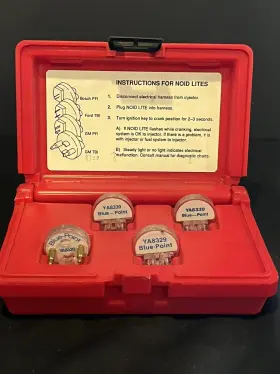 Ya8837 Blue Point Tbi/efi Injector Harness Test Kit Noid Light Set Repair