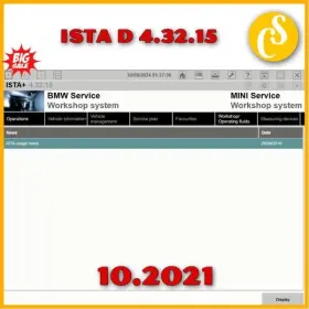 224566 Bmw Ista 4.52 P Pro Tools 24/7 Support Decoding And Diagnostics Tool
